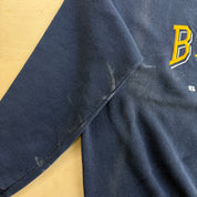 J- Vintage St Louis Blues NHL Lee Embroidered Logo Graphic Crewneck - L