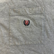 J- Vintage Ralph Lauren Chaps Golf Embroidered Logo Pocket Tee - XL