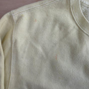 J- Vintage 90s Polo RL Embroidered Logo Yellow Crewneck - M