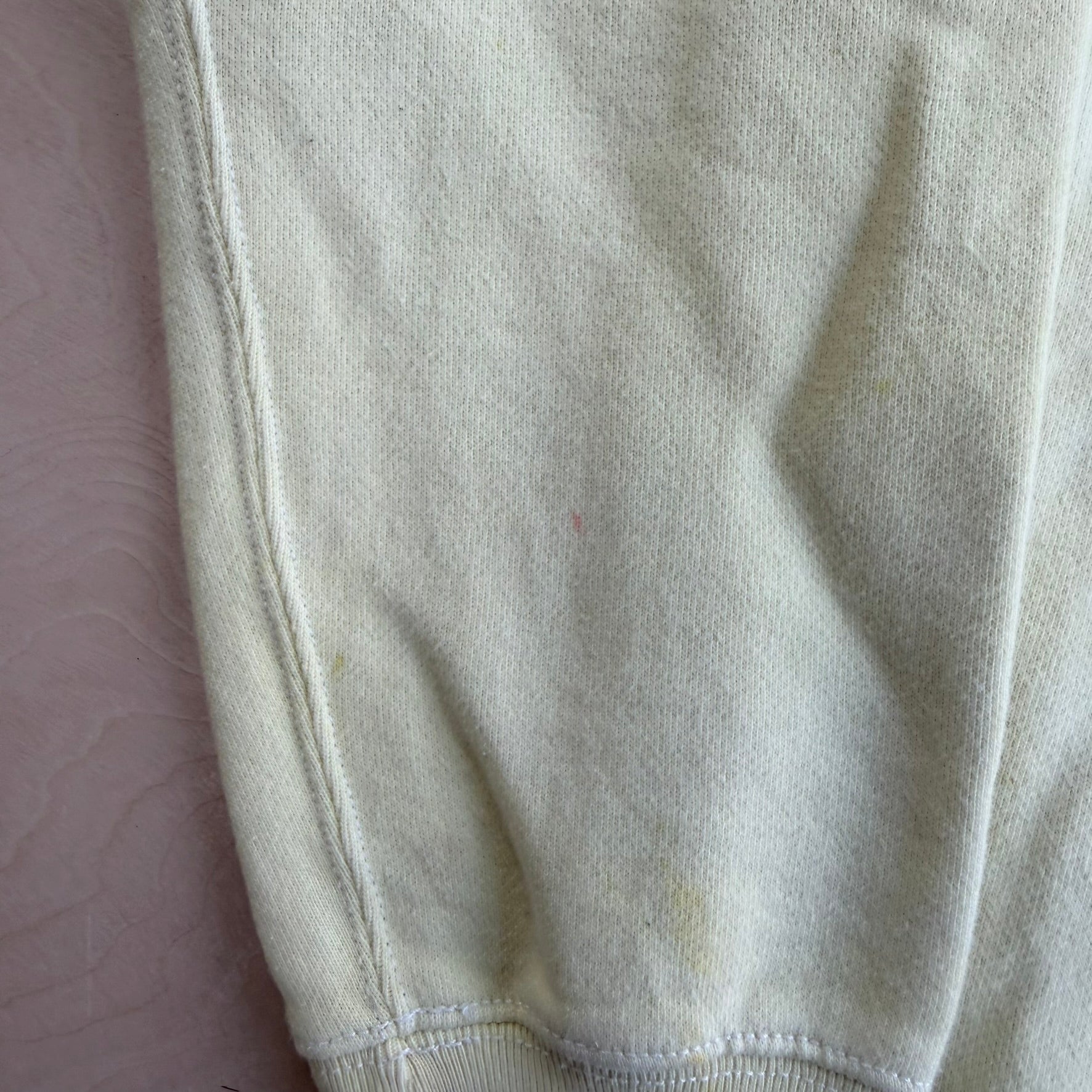 J- Vintage 90s Polo RL Embroidered Logo Yellow Crewneck - M