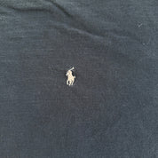 J- Vintage Polo Ralph Lauren Embroidered Logo Tee - XL