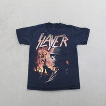 Load image into Gallery viewer, F- 2015 Bootleg Slayer World Domination Tour Tee
