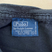 J- Vintage Polo Ralph Lauren Embroidered Logo Tee - XL