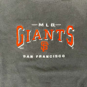 F- Vintage San Francisco Giants MLB Lee Embroidered Logo & Text Crewneck