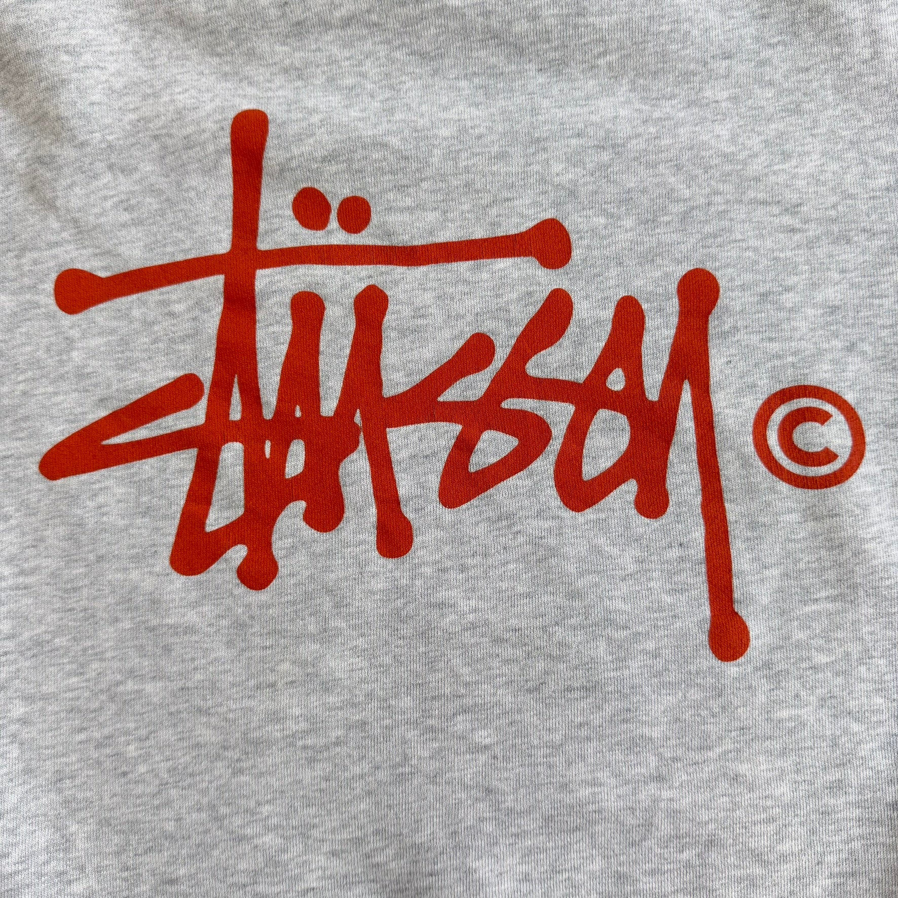 J- Vintage Stussy Signature Script Logo Crewneck - M