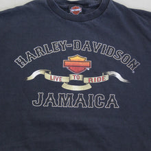 Load image into Gallery viewer, F- Vintage Harley Davidson Live To Ride Jamaica Tee
