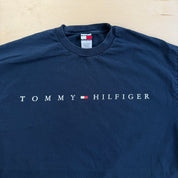 J- Vintage Tommy Hilfiger Text Graphic Tee - XL