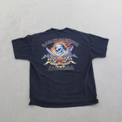 F- Vintage Harley Davidson Live To Ride Jamaica Tee