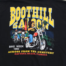 Load image into Gallery viewer, F- Vintage 1992 Boothill Saloon Daytona Bike Week Single Stitch Pocket Tee
