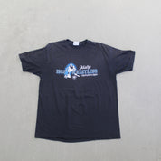 F- Vintage 1988 Idaho Wrestling Championship Single Stitch Hanes 50/50 Tee