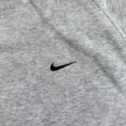 J- Vintage Y2K Nike Embroidered Swoosh Grey Crewneck - XL