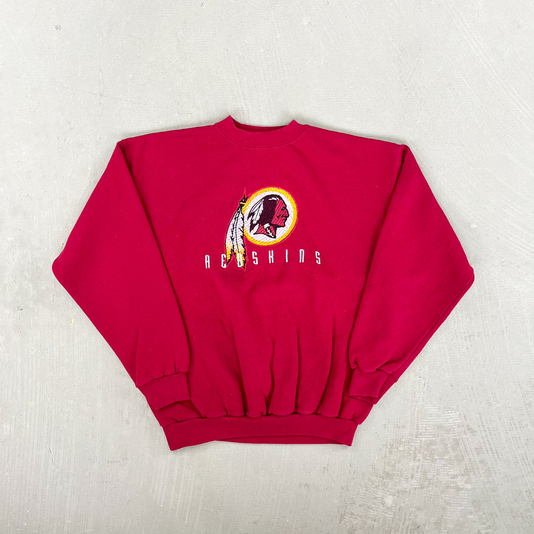 F- Vintage Washington Commanders NFL Pro Player Embroidered Logo & Text Crewneck