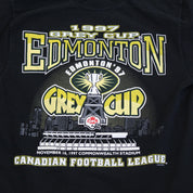 F- Vintage 1997 Edmonton Elks CFL Champs Single Stitch Tee