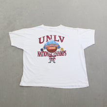 Load image into Gallery viewer, F- Vintage 1990 UNLV NCAA Basketball National Champs Single Stitch Tee
