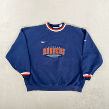 Load image into Gallery viewer, F- Vintage Denver Broncos NFL Reebok Pro Line Embroidered Text Crewneck
