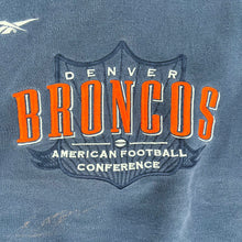 Load image into Gallery viewer, F- Vintage Denver Broncos NFL Reebok Pro Line Embroidered Text Crewneck
