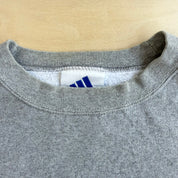 J- Vintage 90s Adidas Embroidered Logo Made In USA Crewneck - M
