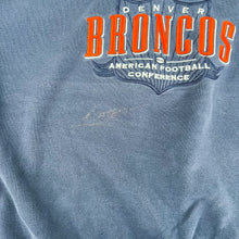 Load image into Gallery viewer, F- Vintage Denver Broncos NFL Reebok Pro Line Embroidered Text Crewneck
