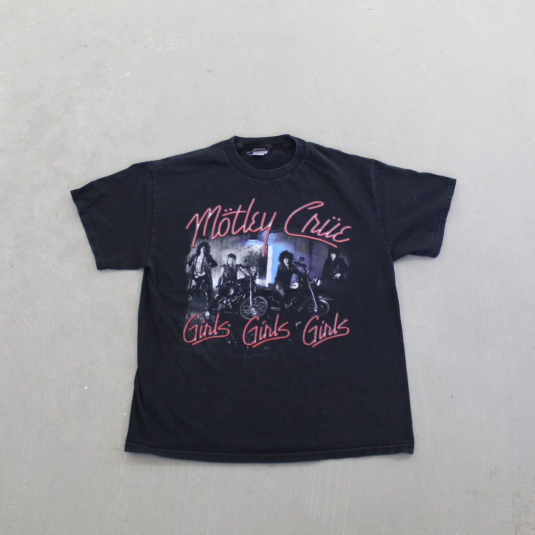 F- Vintage Motley Crue Girls Girls Girls Winterland Tag Tee