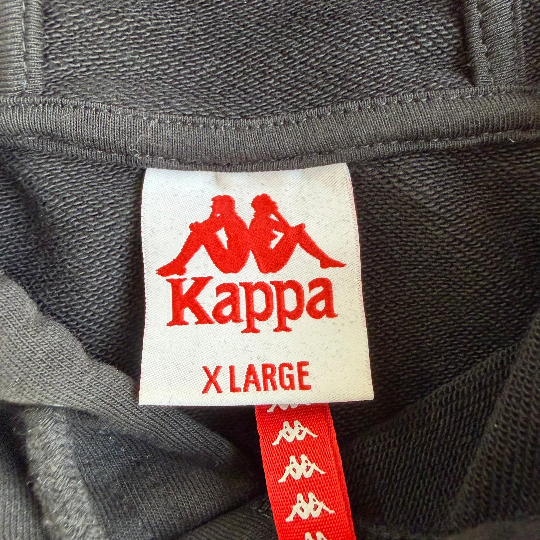J- Kappa Logo Pullover Hoodie - XL
