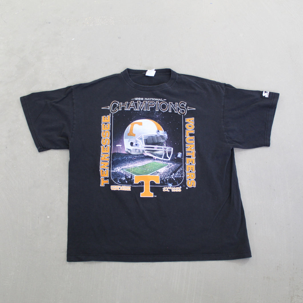 F- Vintage 1998 Tennessee Volunteers Football Starter National Champions Tee