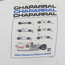 Load image into Gallery viewer, F- Vintage 2005 Rolex Monterey Historic Automobile Races Picture Tee
