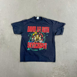 F- Vintage '88 David Lee Roth Skyscraper Tour Picture Single Stitch Tee