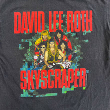 Load image into Gallery viewer, F- Vintage &#39;88 David Lee Roth Skyscraper Tour Picture Single Stitch Tee
