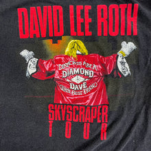 Load image into Gallery viewer, F- Vintage &#39;88 David Lee Roth Skyscraper Tour Picture Single Stitch Tee
