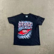 F- Vintage '90 AC/DC The Razors Edge Tour Single Stitch Tee