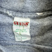 J- Vintage Guess Jeans Text Graphic Made In USA Tee - S