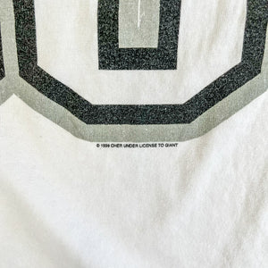 F- Vintage '99 Cher Believe Text Tour Long Sleeve Raglan Tee