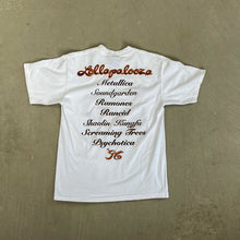 Load image into Gallery viewer, F- Vintage &#39;96 Lollapalooza Festival Metallica/Soundgarden Butterfly Single Stitch Tee
