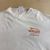 J- Vintage '98 In n Out Burger California 50th Anniversary Graphic Tee - XL