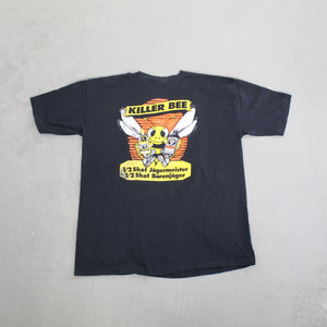 F- Vintage Jägermeister & Killer Bee Graphic Single Stitch Tee