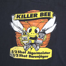 Load image into Gallery viewer, F- Vintage Jägermeister &amp; Killer Bee Graphic Single Stitch Tee

