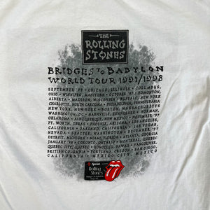 F- Vintage '97 Rolling Stones Bridges To Babylon Tour Tee