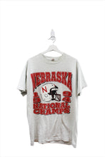 Load image into Gallery viewer, Z - Vintage 94&#39; Single Stitch Nebraska Football Team National Champs Tee
