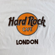 J- Vintage 90s Hard Rock Cafe London Logo Graphic Tee - L