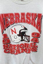Load image into Gallery viewer, Z - Vintage 94&#39; Single Stitch Nebraska Football Team National Champs Tee
