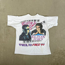 Load image into Gallery viewer, F- Vintage &#39;94 Elton John &amp; Billy Joel Face To Face Tour Single Stitch Tee
