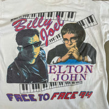 Load image into Gallery viewer, F- Vintage &#39;94 Elton John &amp; Billy Joel Face To Face Tour Single Stitch Tee
