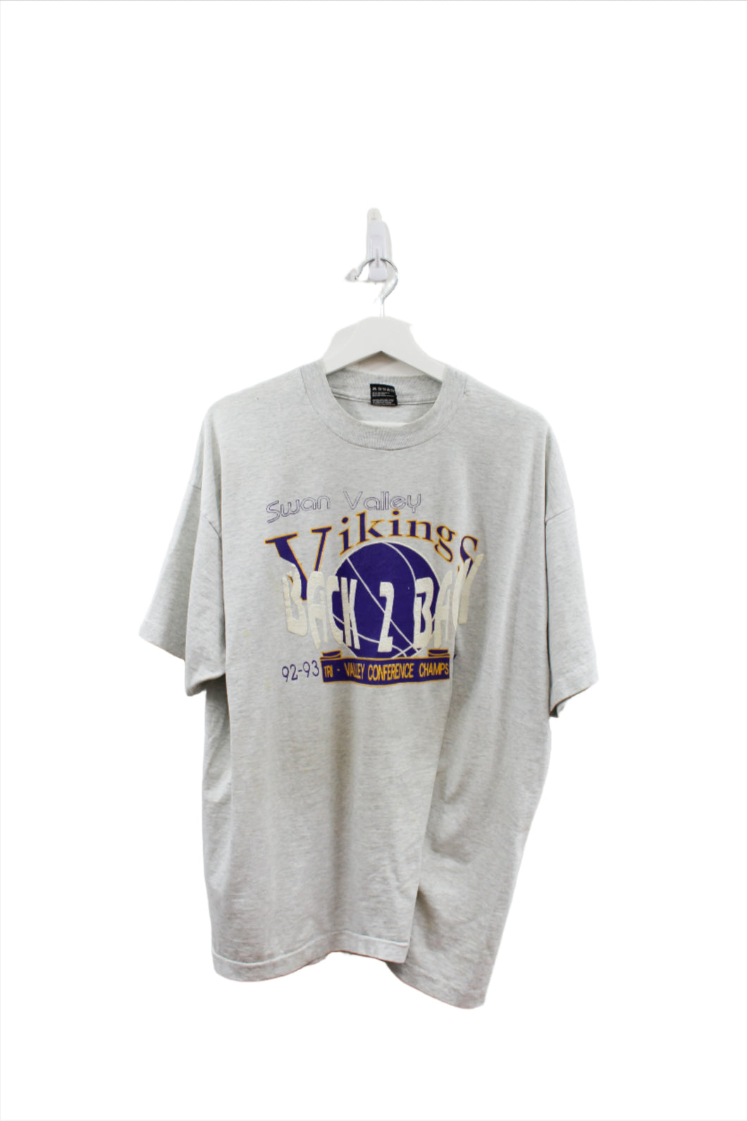Z - Vintage 94' Single Stitch Swan Valley Vikings Conference Tee