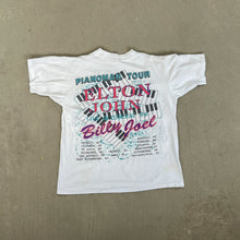 Load image into Gallery viewer, F- Vintage &#39;94 Elton John &amp; Billy Joel Face To Face Tour Single Stitch Tee

