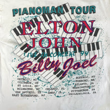 Load image into Gallery viewer, F- Vintage &#39;94 Elton John &amp; Billy Joel Face To Face Tour Single Stitch Tee

