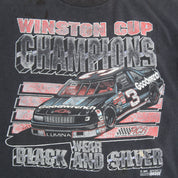 F- Vintage 1991 Nascar Dale Earnhardt Winston Cup Champions Car Single Stitch Tee