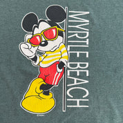 J- Vintage Disney Mickey Unlimited Myrtle Beach Graphic Made In USA Tee - L