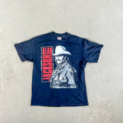 F- Vintage '92 Alan Jackson Picture & Text Single Stitch Tee