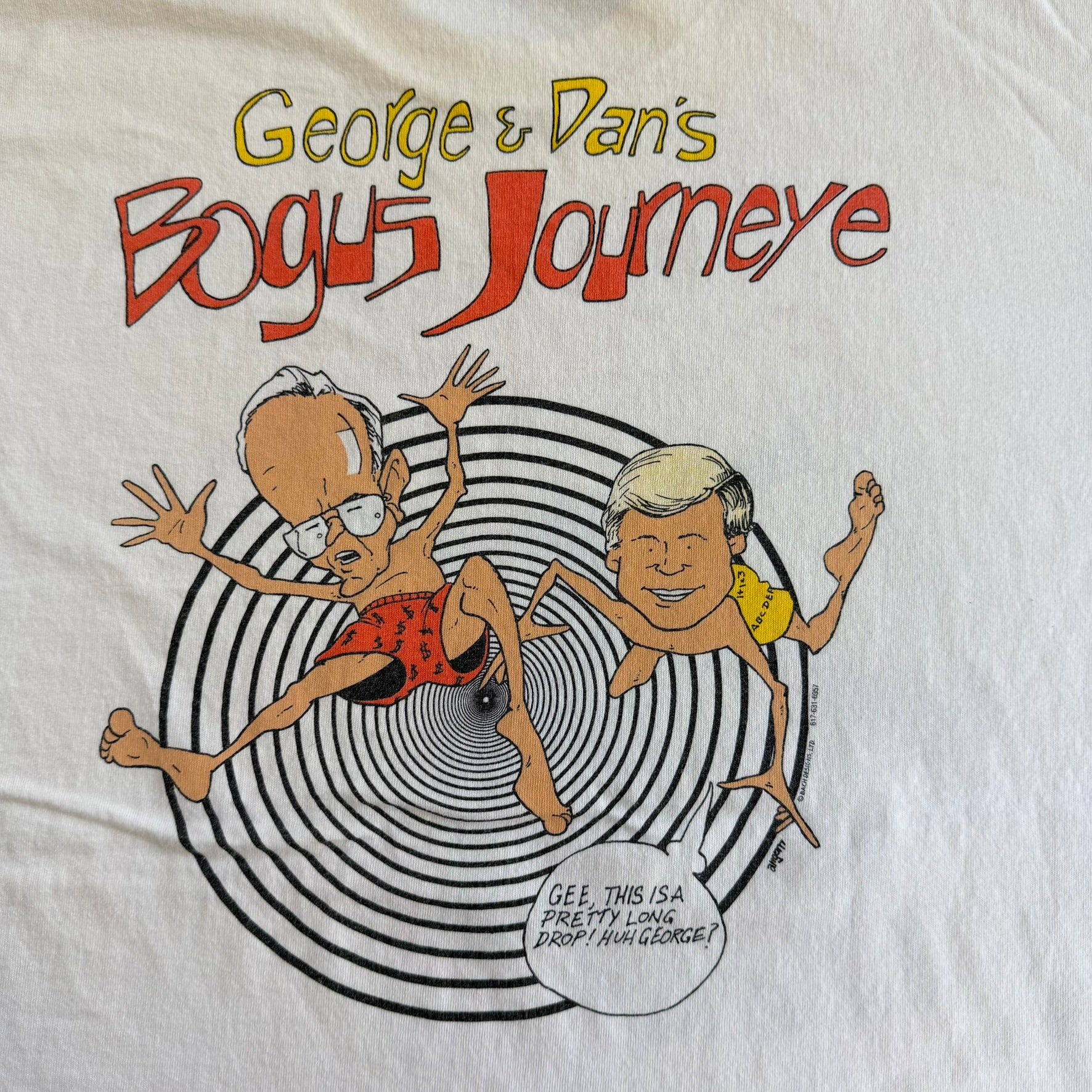 J- Vintage Bill & Al's Excellent Adventure Graphic Made In USA Single Stitch - 2XL