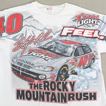 Load image into Gallery viewer, F- Vintage 2004 Nascar Sterling Marlin The Rocky Mountain Rush Jumbo Print Tee
